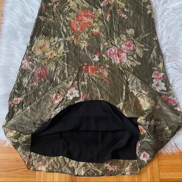 WARM silk metallic woven slip dress relax fit - Picture 10 of 16